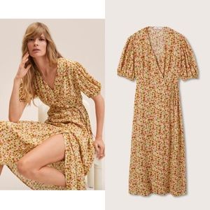 MANGO Wrap dress